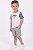 Conjunto Infantil Tommy Hilfiger Camiseta Color Block e Bermuda - Imagem 3