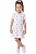 Vestido Infantil Tommy Hilfiger Polo Monograma – Branco - Imagem 1