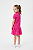 Vestido Infantil Tommy Hilfiger Polo Monograma – Rosa Pink - Imagem 3