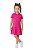 Vestido Infantil Tommy Hilfiger Polo Monograma – Rosa Pink - Imagem 4