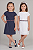 Vestido Tommy Hilfiger Infantil Festa Azul-Marinho com Cinto - Imagem 4