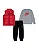 Conjunto Nike Infantil 3 Peças Colete, Camiseta e Calça - Imagem 3