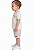 Conjunto Bebê Calvin Klein Polo Off-White e Bermuda Listrada - Imagem 6