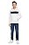 Moletom Infantil Tommy Hilfiger Branco Sem Fleece - Imagem 1