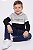 Moletom Infantil Tommy Hilfiger Preto e Cinza Sem Fleece - Imagem 2