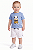 Camiseta Bebê Ralph Lauren Cachorrinho Azul - Imagem 1