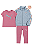 Conjunto Kids Puma 3 peças - Imagem 4