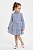Vestido Infantil Tommy Hilfiger Chemise Listrado Azul - Imagem 7