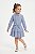 Vestido Infantil Tommy Hilfiger Chemise Listrado Azul - Imagem 5