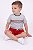 Conjunto Infantil Tommy Hilfiger 3 Peças Camiseta ata e Bermuda - Imagem 4