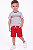 Conjunto Infantil Tommy Hilfiger 3 Peças Camiseta ata e Bermuda - Imagem 3