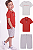 Conjunto Infantil Calvin Klein 3 Peças Polo, Camiseta e Bermuda - Imagem 8