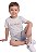Conjunto Infantil Calvin Klein 3 Peças Polo, Camiseta e Bermuda - Imagem 6