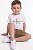 Conjunto Infantil Calvin Klein 3 Peças Camiseta, Polo e Bermuda - Imagem 4