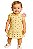 Vestido Infantil Gola Polo Tommy Hilfiger amarelo - Imagem 1