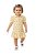 Vestido Infantil Gola Polo Tommy Hilfiger amarelo - Imagem 3
