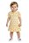 Vestido Infantil Gola Polo Tommy Hilfiger amarelo - Imagem 1