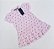 Vestido Infantil Gola Polo Tommy Hilfiger Rosa - Imagem 3