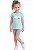 Conjunto – Puma Infantil Camiseta + Biker Shorts - Imagem 1