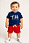 Conjunto – Tommy Hilfiger Bebê Camiseta + Shorts - Imagem 3