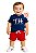 Conjunto – Tommy Hilfiger Bebê Camiseta + Shorts - Imagem 1