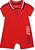 Romper gola Polo Bebê Tommy Hilfiger Vermelho - Imagem 4