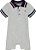 Romper gola Polo Bebê Tommy Hilfiger Cinza - Imagem 4