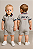 Romper gola Polo Bebê Tommy Hilfiger Cinza - Imagem 2