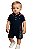 Romper gola Polo Bebê Tommy Hilfiger MARINHO - Imagem 1