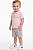 Conjunto Bebê Calvin Klein Polo Rosa e Bermuda - Imagem 2