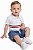 Conjunto Bebê Tommy Hilfiger Boddy Branco e Bermuda Jeans Cargo - Imagem 2