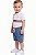 Conjunto Bebê Tommy Hilfiger Boddy Branco e Bermuda Jeans Cargo - Imagem 4