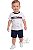Conjunto Bebê Tommy Hilfiger Camiseta e Short - Imagem 1