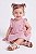 Vestido Infantil Tommy Hilfiger Listrado Rosa - Imagem 3