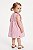 Vestido Infantil Tommy Hilfiger Listrado Rosa - Imagem 4