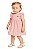 Vestido Infantil Tommy Hilfiger Listrado Rosa - Imagem 1