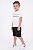 Conjunto Infantil Calvin Klein Jeans Camiseta Branca e Bermuda Cargo Preta - Imagem 2