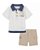Conjunto Bebe Calvin Klein – Polo+ Short Cargo Bege - Imagem 3
