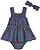 Vestido Body Bebê Tommy Hilfiger Azul Chambray Poás - Imagem 3