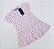 Vestido Infantil Gola Polo Tommy Hilfiger Rosa - Imagem 2