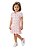 Vestido Infantil Gola Polo Tommy Hilfiger Rosa - Imagem 1