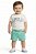 Conjunto Bebê Polo Ralph Lauren Camiseta Bordada e Shorts - Imagem 5
