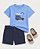 Conjunto Bebê Polo Ralph Lauren Camiseta e Shorts Azul Marinho - Imagem 3