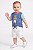 Conjunto Bebê Ralph Lauren Polo Bear Camiseta e Bermuda Branca - Imagem 4