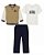 Conjunto 3 peças Infantil Tommy Hilfiger – Jaqueta de Beisebol - Imagem 5