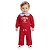 Conjunto Tommy Hilfiger Bebê em Moletom Vermelho - Imagem 1