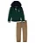Conjunto Infantil Tommy Hilfiger – Polo de Manga Longa e Calça Jogger em Sarja - Imagem 4