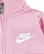 Agasalho Infantil Nike – Jaqueta com Zíper e Calça Jogger rosa - Imagem 3