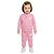 Agasalho Infantil Nike – Jaqueta com Zíper e Calça Jogger rosa - Imagem 1