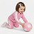 Agasalho Infantil Nike – Jaqueta com Zíper e Calça Jogger rosa - Imagem 3